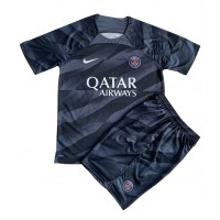 Camiseta Paris Saint-Germain Portero Visitante Equipación para niños 2023-24 manga corta (+ pantalones cortos)